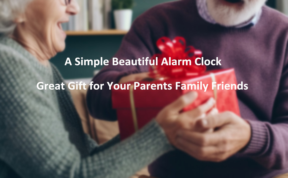 gift clock for parents