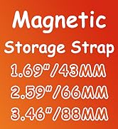 ULIBERMAGNET Strong Magnetic Storage Hooks,Heavy Duty Magnetic Garage Storage Tool Organizer,Exte...