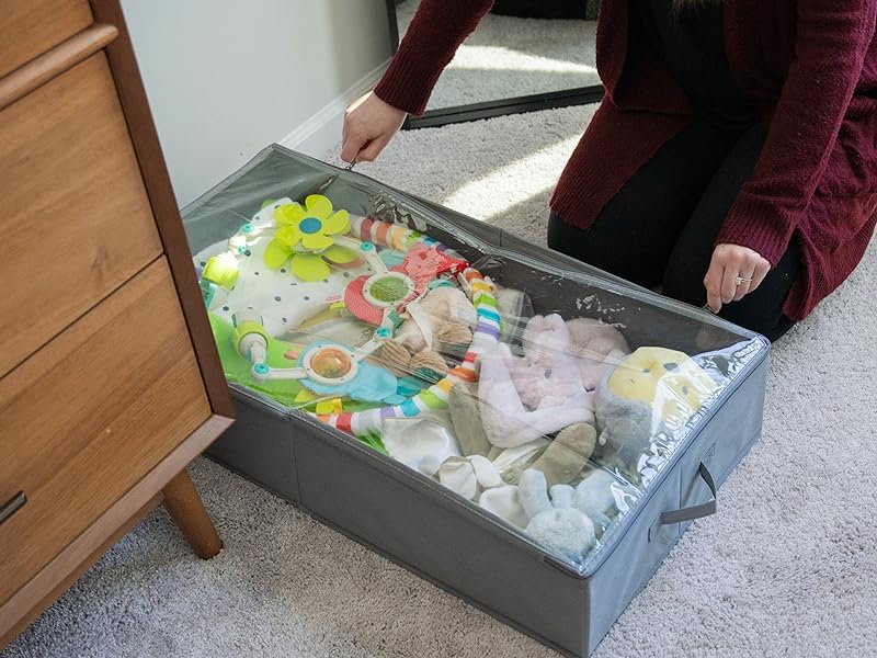 bags blanket for plastic containers ideas bin low profile drawers toy inch