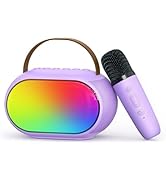 Heroange Karaoke Machine for Kids, Microphone Toy for Girls Boy Ages 3, 4, 5, 6, 7, 8, 9, 10, 11,...