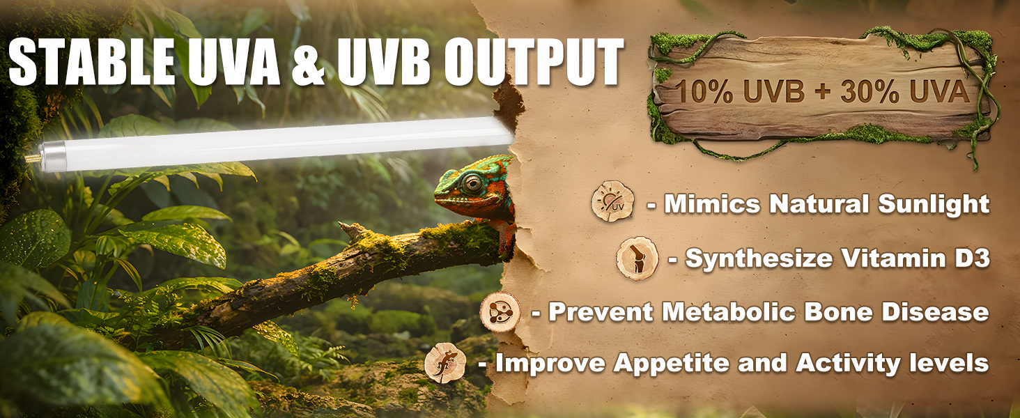 t5 reptile uvb tube