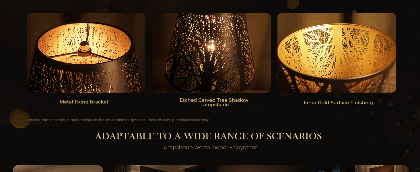 metal lampshade