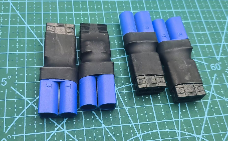 AFDHGS 4pcs EC5 Male Connector Adapters