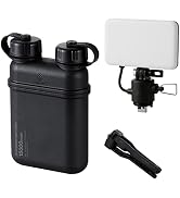 ELECOM NESTOUT Portable Charger and Lamp, 15000mAh Outdoor Battery Power Bank, 32W USB-C Fast Cha...