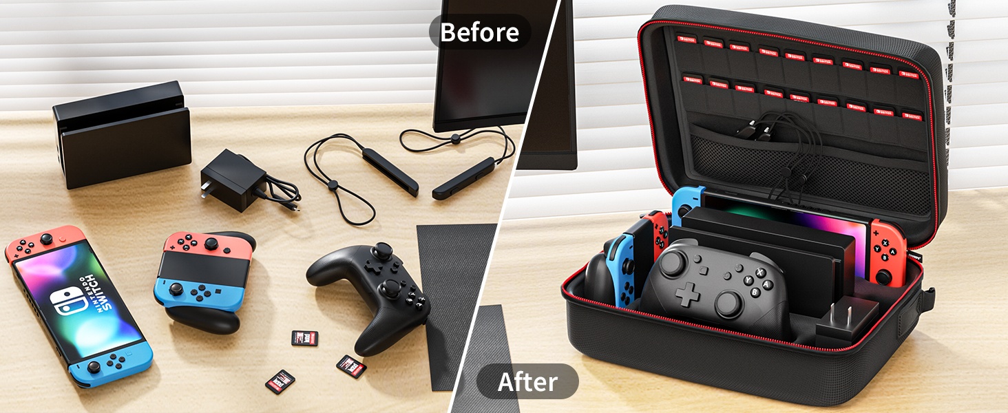 nintendo switch accessories case