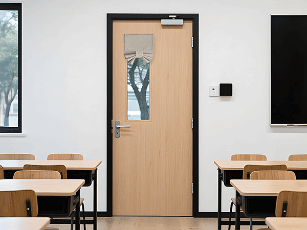 classroom door window cover
