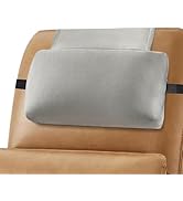 Head Recliner Pillow Adjustable Shredded Memory Foam Headrest Pillows for Recliner Chairs,Non-Sli...