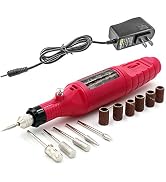 Pinkiou Portable Electric Nail Drill Set Pen Sander Polish Machine Acrylic Gel Removal Manicure F...