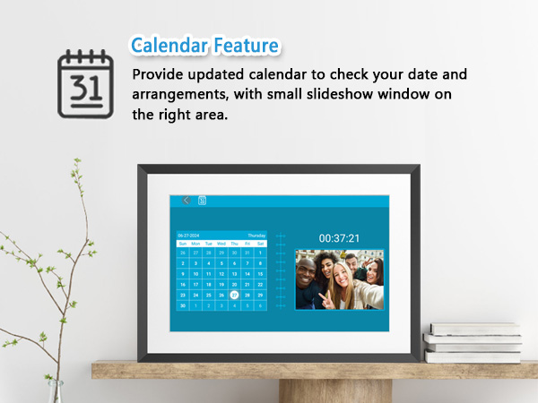 10.1 Inch WiFi Digital Picture Frame Digital Photo Frame