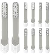 YMPBO Toothbrush Replacement Heads for Quip Electric Toothbrush, 10 Pack Replacement Heads, Soft ...