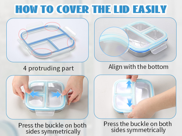 stainless steel lunch container