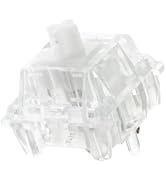 EPOMAKER Silent Mechanical Keyboard Switches Set - 35 Pieces Factory Pre-Lubed, 5-Pin Linear/Tact...