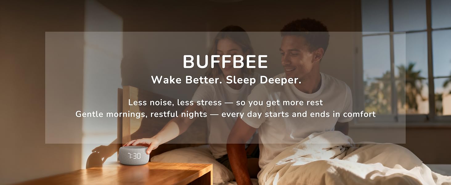 BUFFBEE Wake Better. Sleep Deeper.