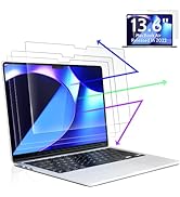 3 Pcs Anti Blue Light Screen Protector Compatible With MacBook MacBook Air 13.6 Inch (2022, M2 Ch...