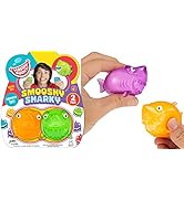 JA-RU Sticky Shark Stretchy Smooshy Squishy Toy (1 Pack) Bath Tub Toy Splat Ball Shark Toys Splat...