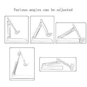 Various angles can be adjusted