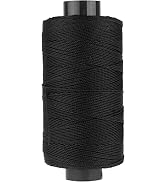 Black Twisted Nylon Line Twine String Cord for Gardening Marking DIY Projects Crafting Masonry