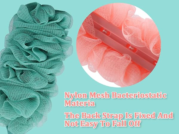 Back Scrubber for Shower Loofah with Long Handle
