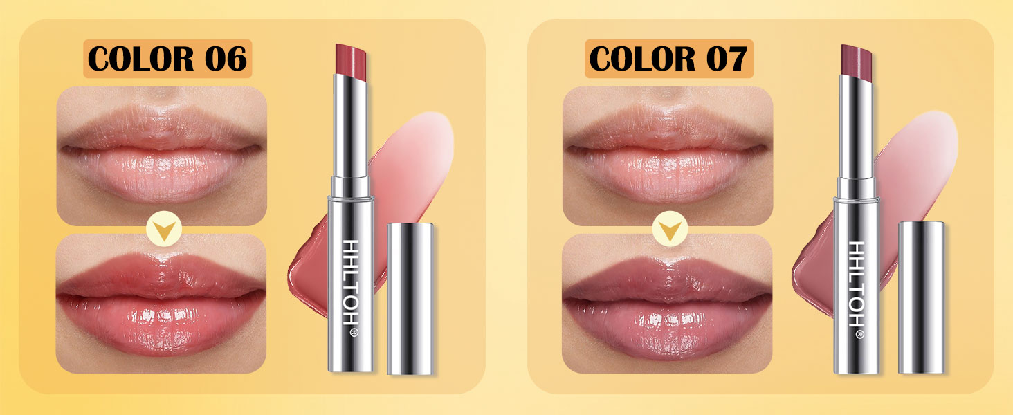 Honey Tinted Lip Balm for Women, Hydrating Lip Oil Stick Lipstick