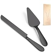 Cake Cutting Set for Wedding - Extended Cake Knife and Server Set Thickened Stainless Steel 13.0"...