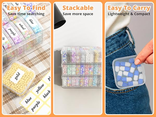 bead storage case
