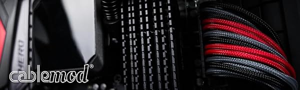 CableMod Classic ModFlex E-Series Cable Kit for EVGA G5 / G3 / G2 / P2 / T2 - Black/Blue