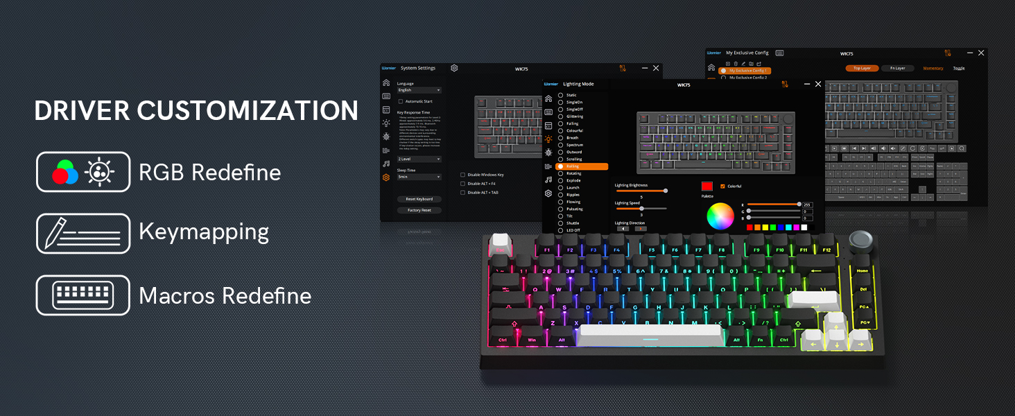 DRIVER CUSTOMIZATION