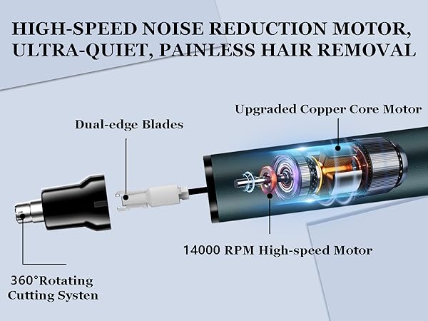 Ear and Nose Hair Trimmer for men women