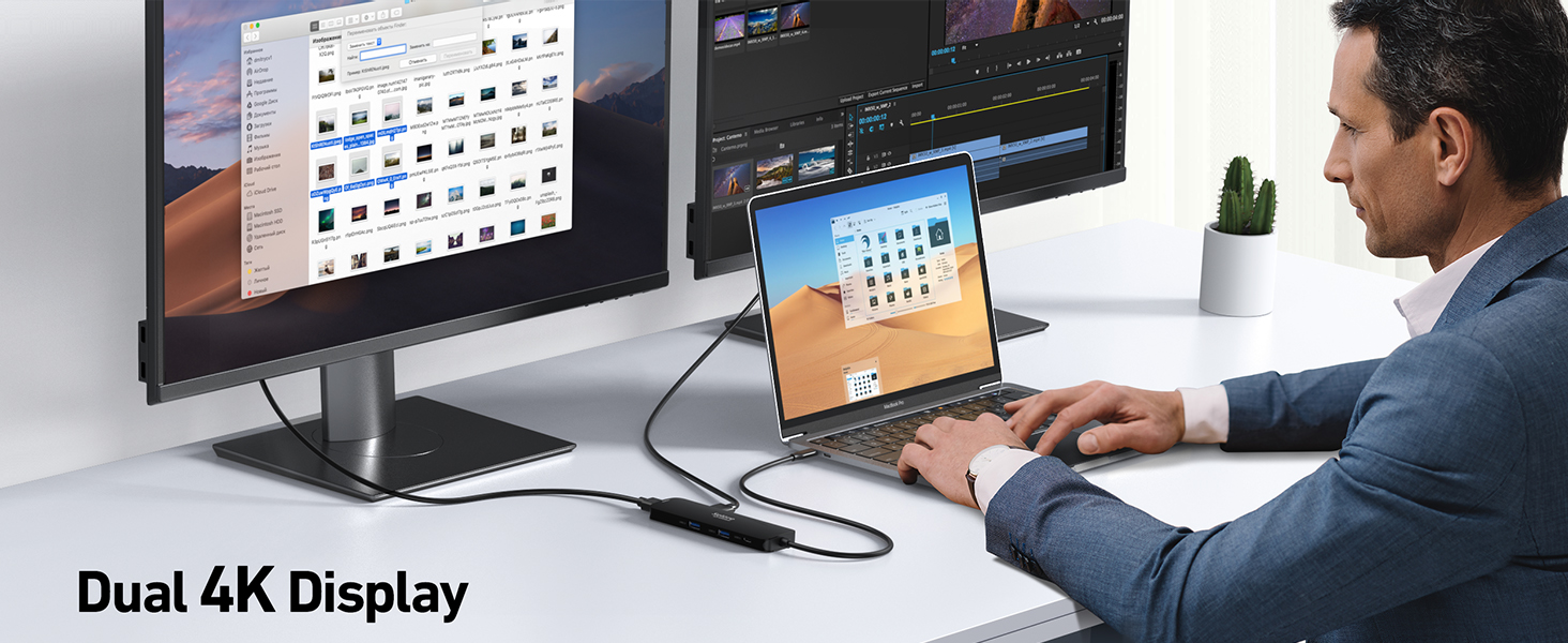 docking station dual monitor