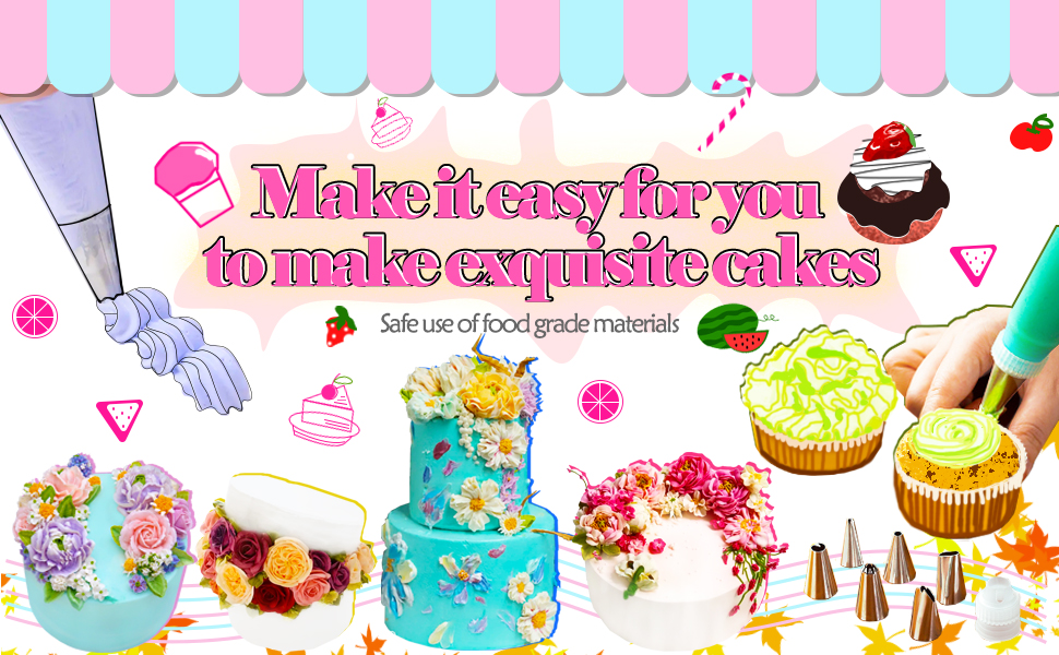 make it easy for you to make exquisite cakes