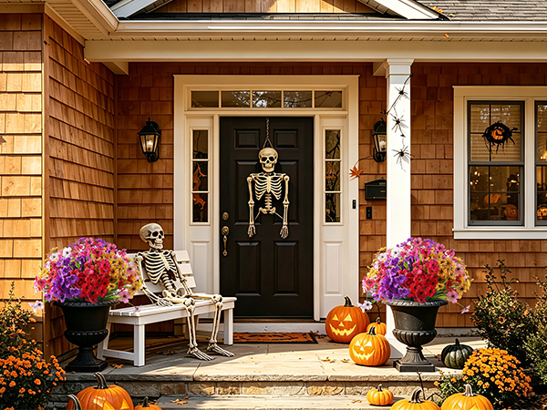 Fall outdoor decor