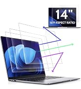 3 Pcs 14 Inch Anti Blue Light Screen Protector Compatible With Lenovo Hp Dell Acer Asus Samsung e...