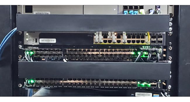 1U 19 Inch Cable Manager Horizontal Rack Mount