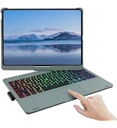 Mollenmell TouchPad Keyboard Case for iPad 10th Generation&iPad 11th(A16,2025),iPad Air 11(M3,M2/...