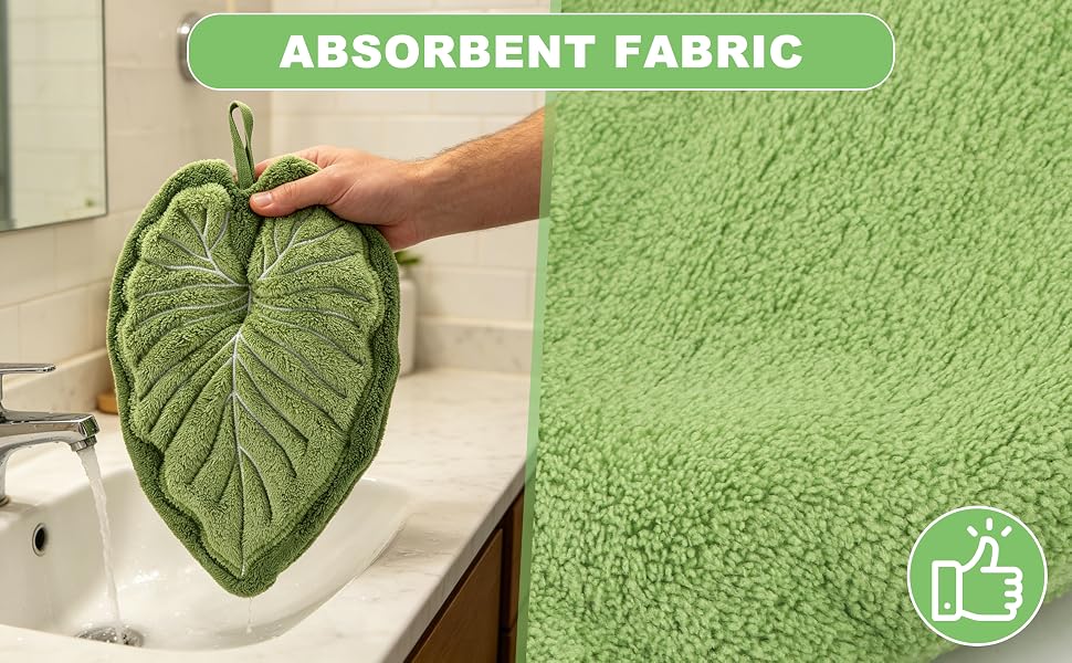 Leaf Hand Towels