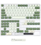 Matcha Dye Sub ZDA PBT Keycap Similar to XDA Japanese Korean Russian for MX Keyboard 104 87 61 Me...