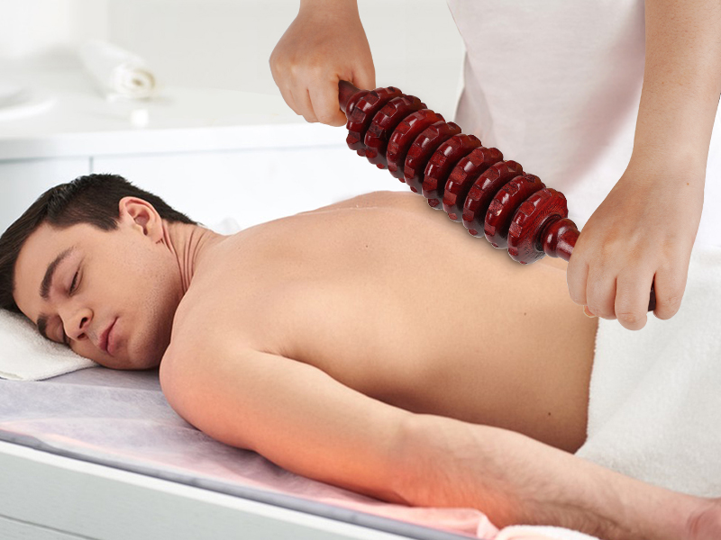 wooden massage tools