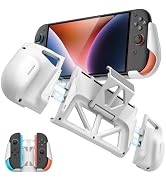 TRANSNOVO Protective Case for Nintendo Switch 2 with 5 Game Card Slots, Built-in Stand & Ergonomi...