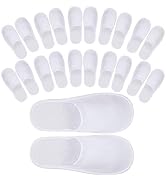 Spa Flip Flops Disposable Slippers for Hotel Guests Women, Men Closed Toe Super Comfort