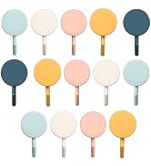 Galyacht 14Pcs Self Adhesive Wall Hook, Decorative Cute Towel and Key Holder Hooks for Bathroom, ...