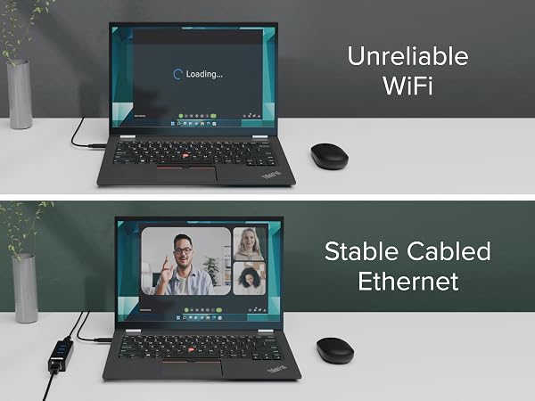 USB3-HUB3ME Stabled Cabled Ethernet