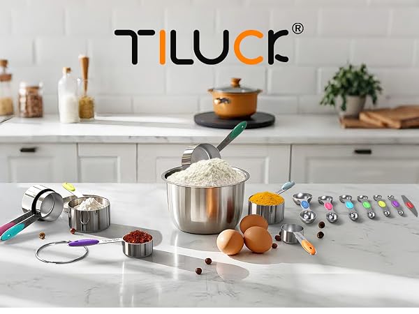 TILUCK Measuring Cups and Spoons