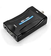 E-SDS BNC to HDMI Video Converter Box for Security Cameras DVRs, BNC Adapter with Audio Supports ...