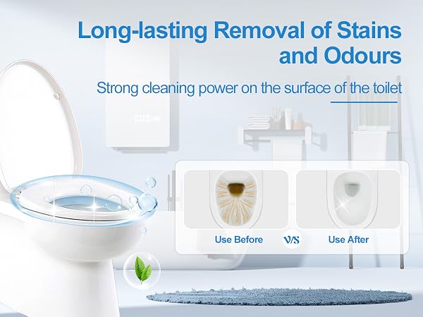 Toilet Bowl Cleaner Tablets Automatic Toilet Bowl Cleaners with Bleach
