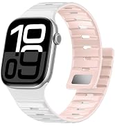 Easuny Magnetic Loop Compatible with Apple Watch 11 10 9 8 7 6 5 4 SE Bands for Men 42mm 40mm 41m...
