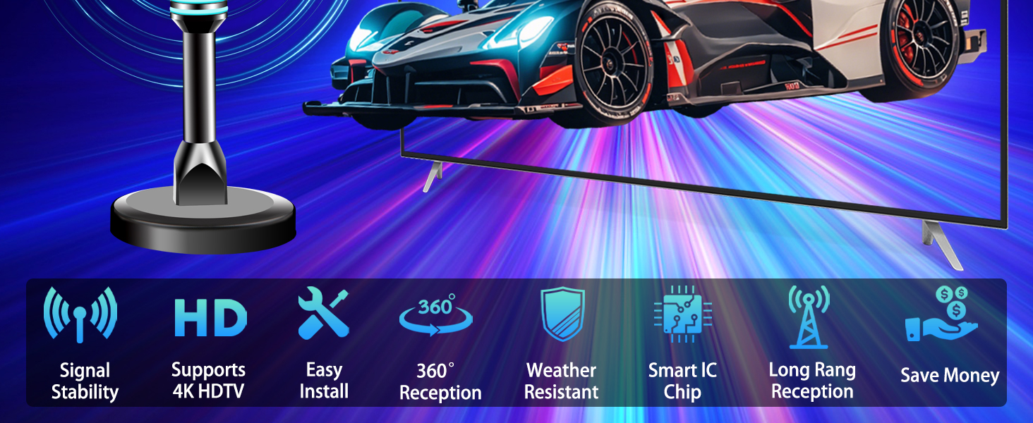 antenna for smart tv