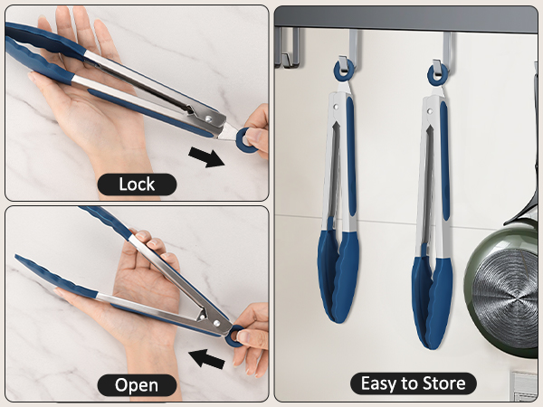 silicon tongs