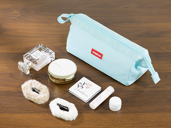 chic make-up travel pencil case
