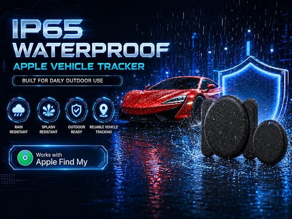 GPS Tracker for Vehicles,Magnetic Waterproof Car Tracker