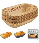 Loaf Pan Liners,320pcs Bread Pan Liners for Baking 9x5inch,Loaf Pans Parchment Liners,Non-Stick D...